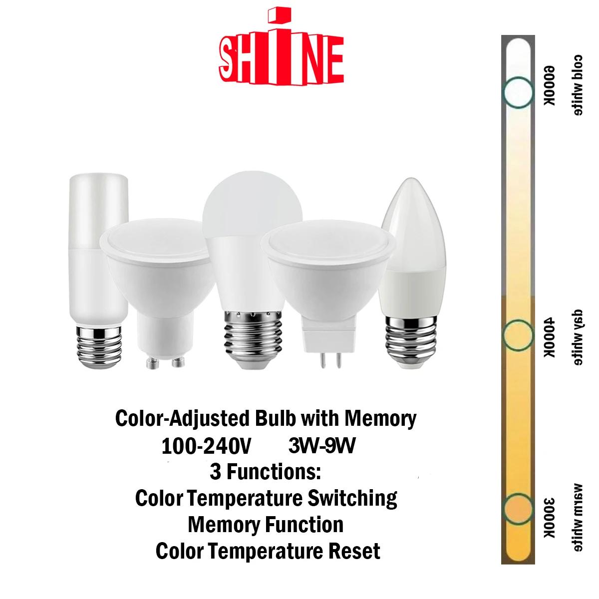 LED   , ޸ , ǳ   µ 缳 , AC120V, AC220V, 3W-9W CCT, 5 